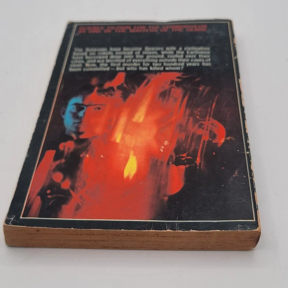 Isaac Asimov The Naked Sun Paperback 1965‎ Panther Printing Sci-Fi Robot Fair
